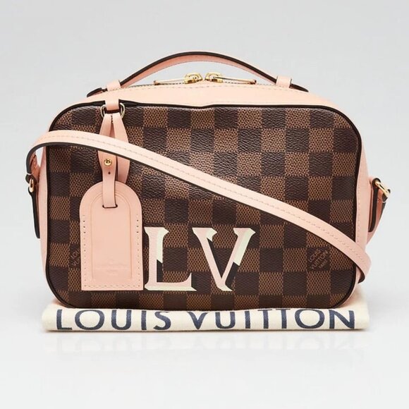 Louis Vuitton Damier Ebene Canvas Santa Monica Small Crossbody Bag - Picture 2 of 12
